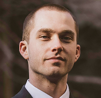 Thomas Whitfield, handelsanalist en crypto markt specialist, portretfoto